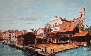 Boatyard at San Trovaso